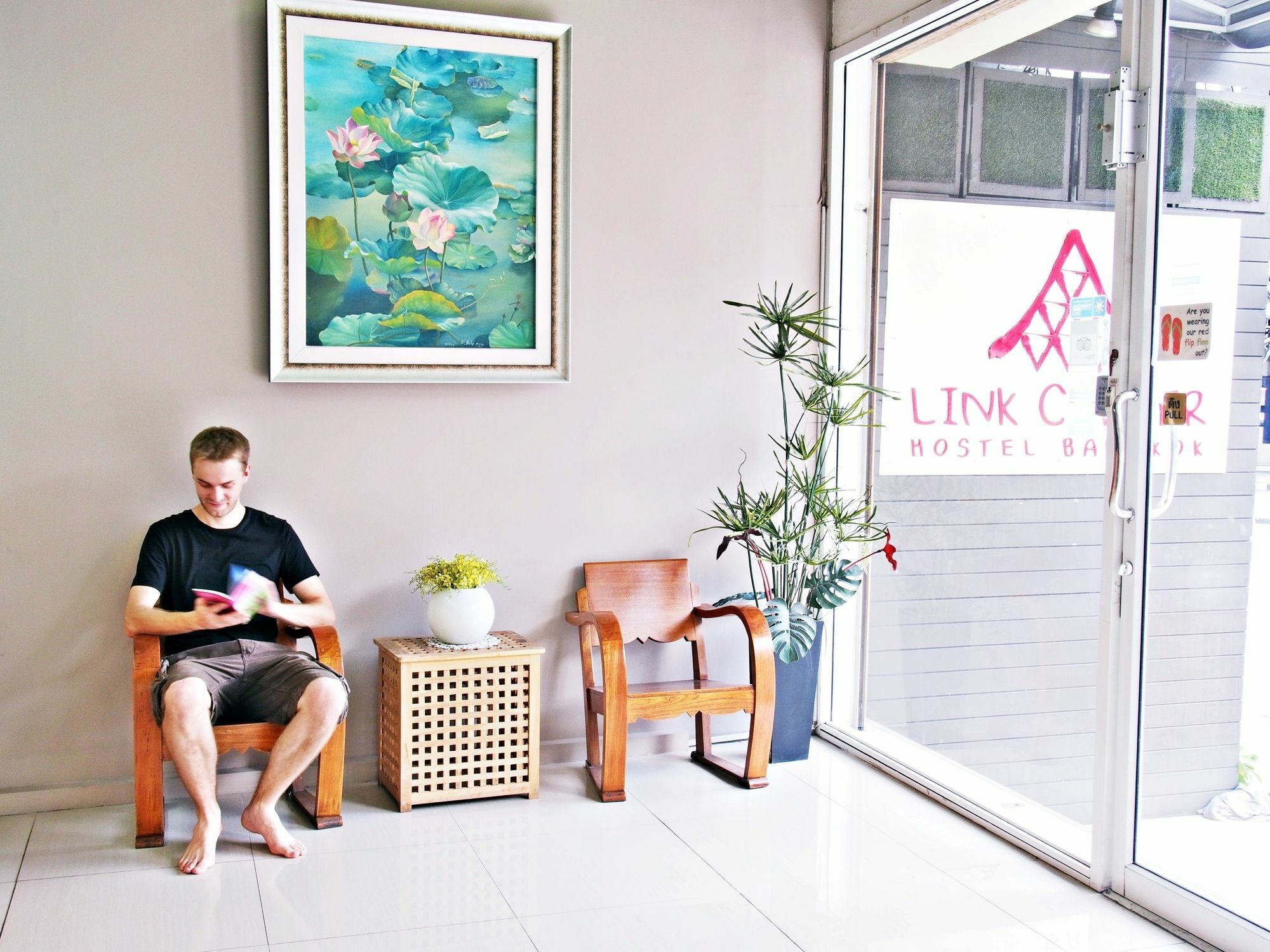 Link Corner Hostel Банкок Екстериор снимка