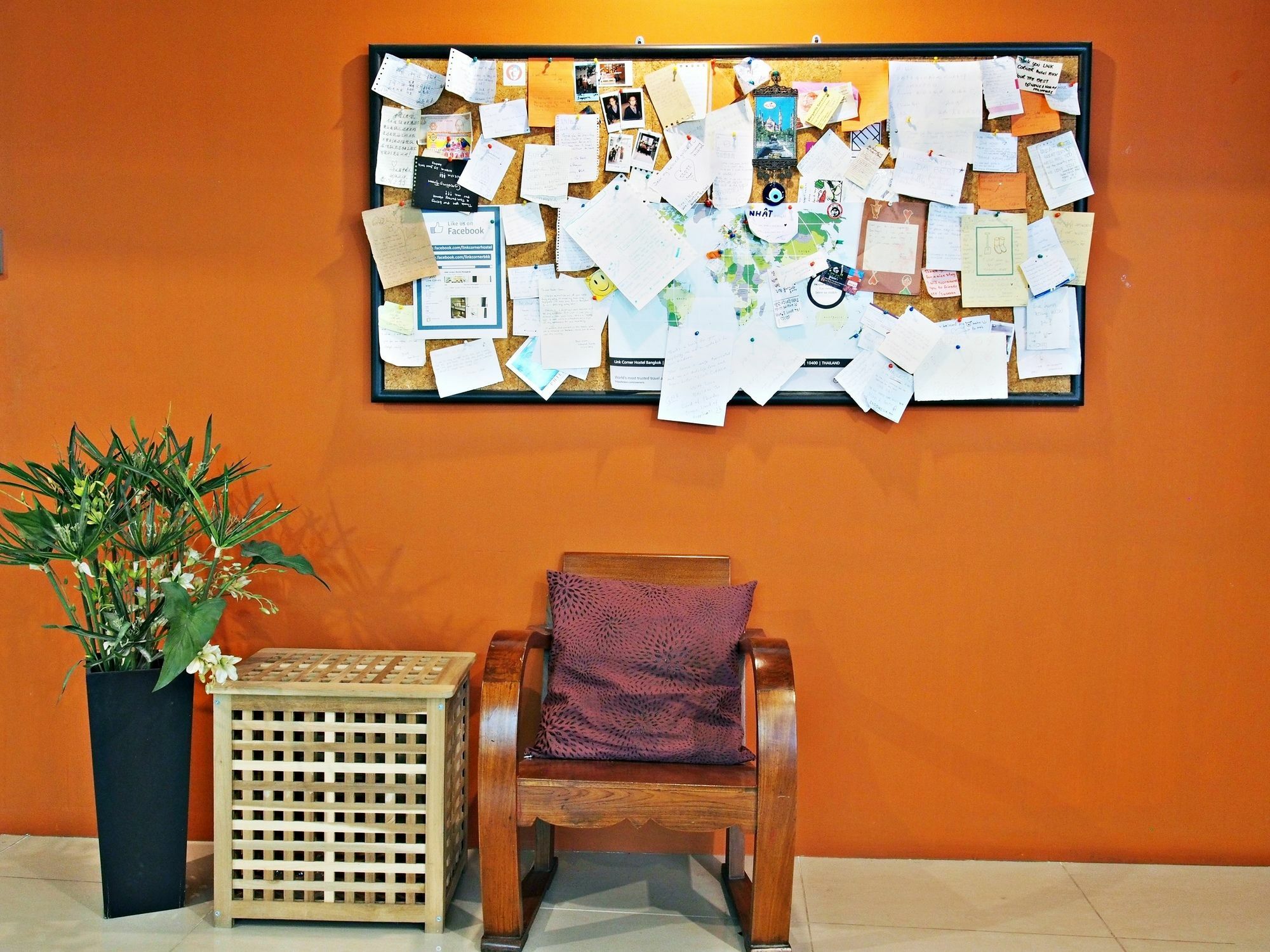 Link Corner Hostel Банкок Екстериор снимка