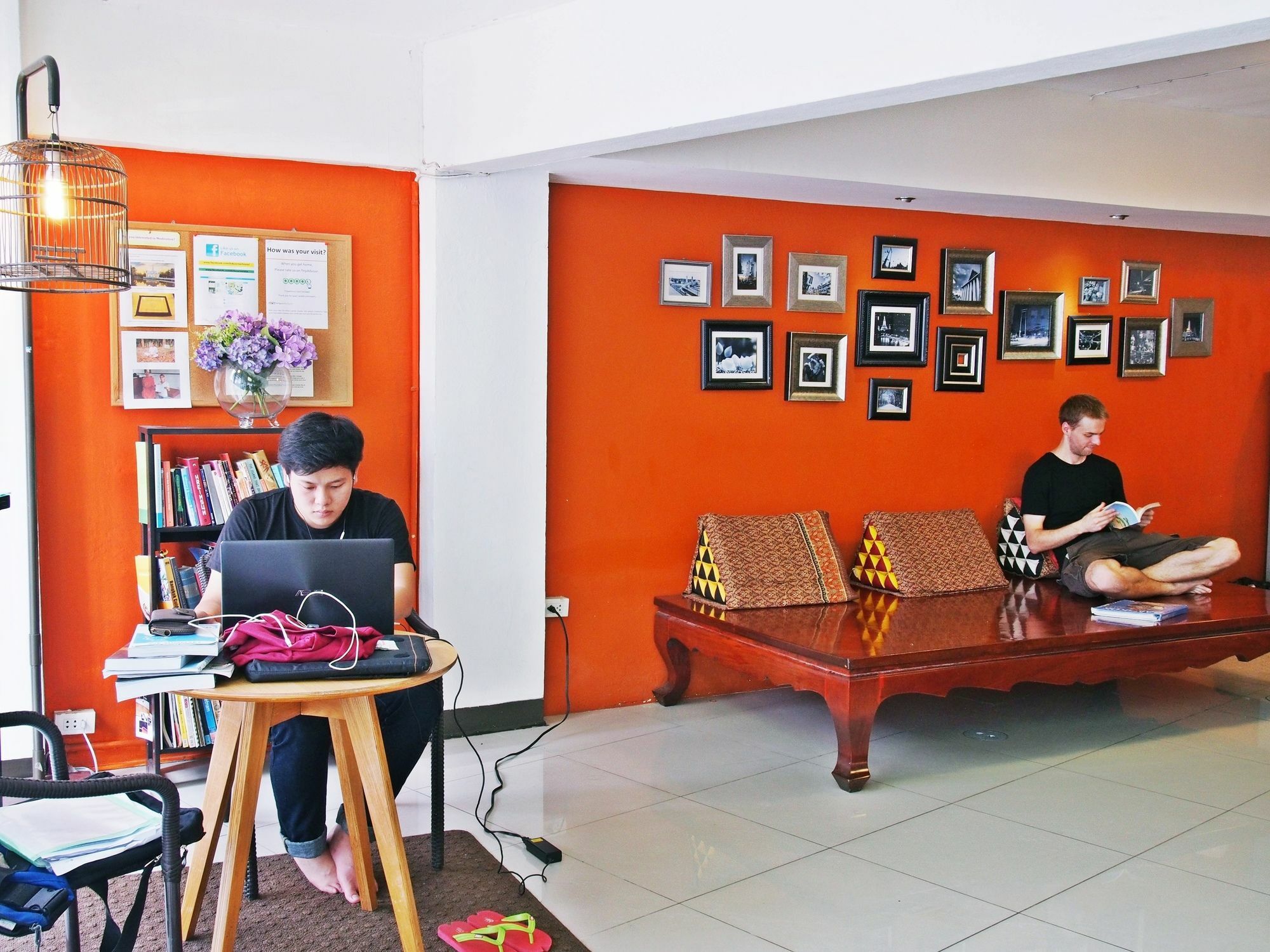 Link Corner Hostel Банкок Екстериор снимка