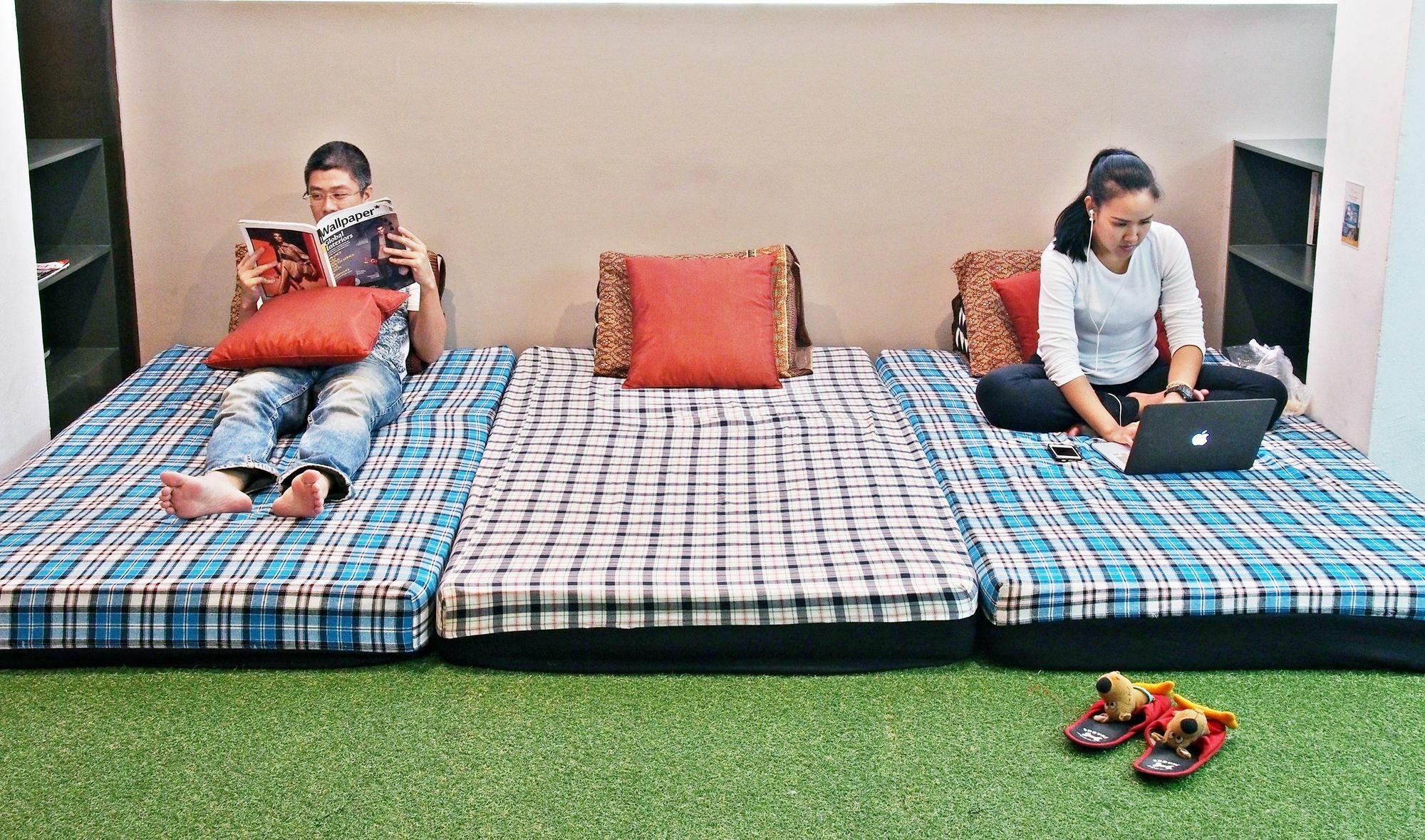 Link Corner Hostel Банкок Екстериор снимка